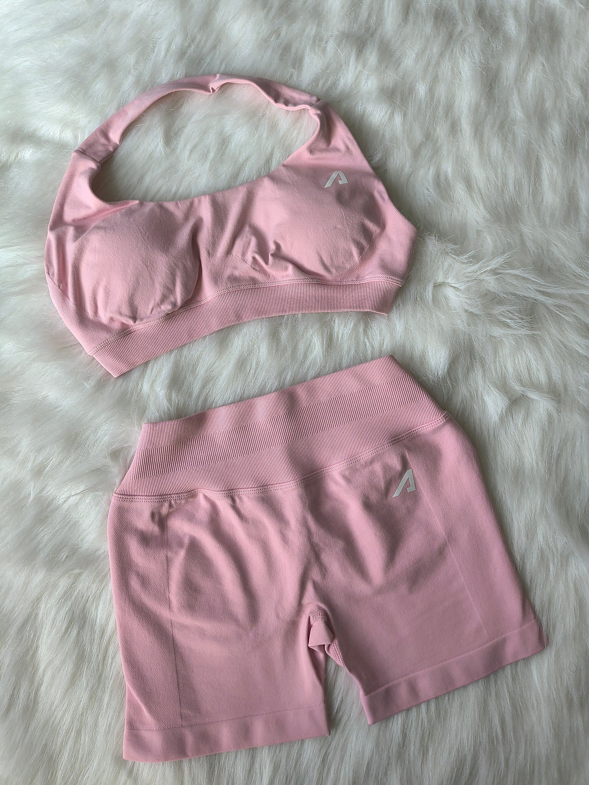 Define Signature Halter Bra - Pink