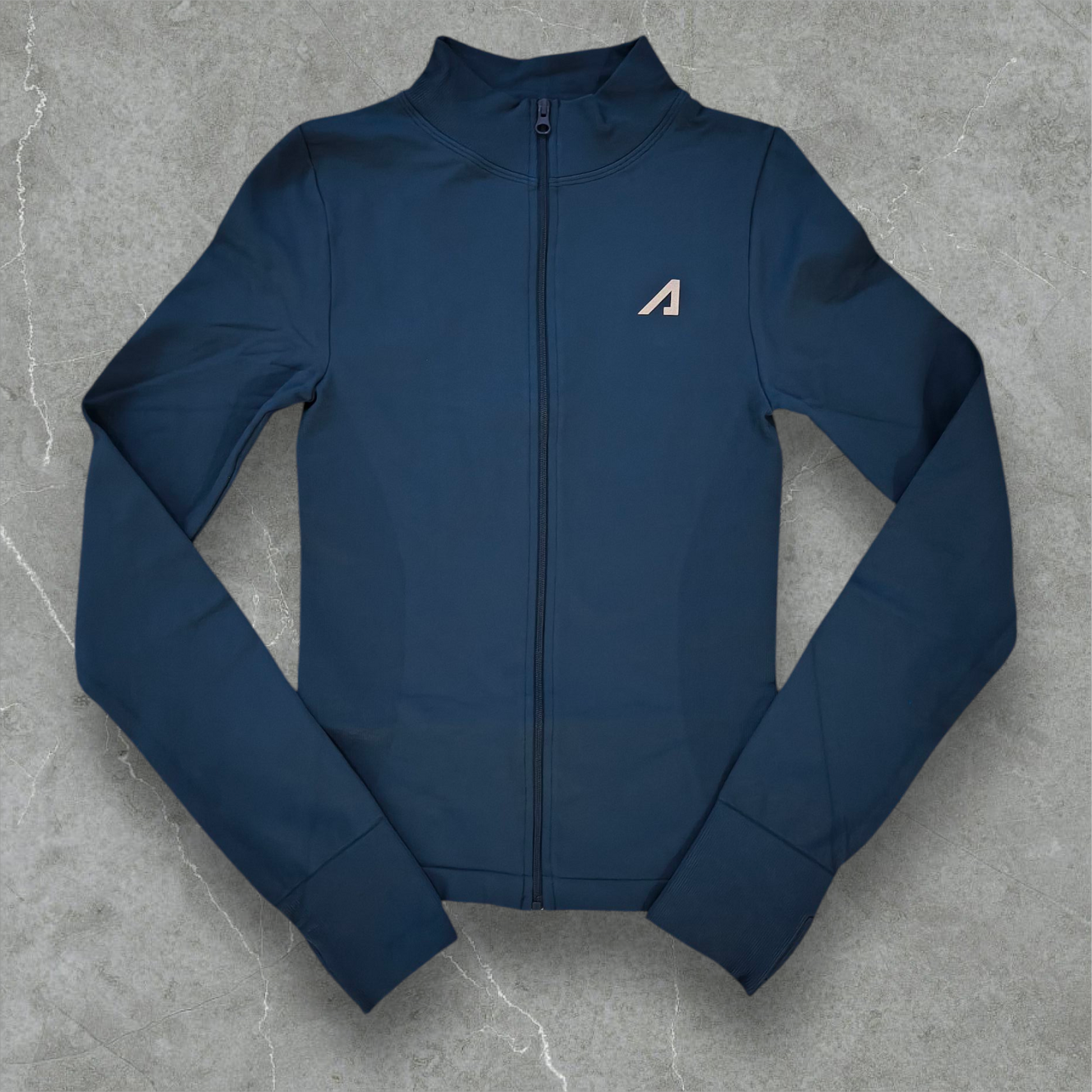Sculpt Deep Sea Zip-Up Performance Jacket