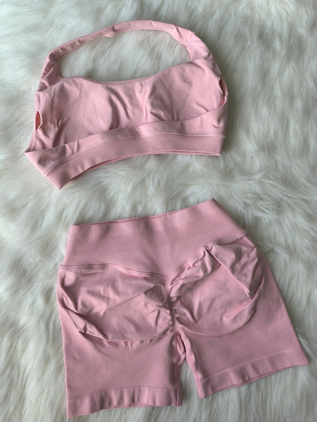 Define Signature Halter Bra - Pink