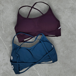 Sculpt Plum Seamless Performance Bra